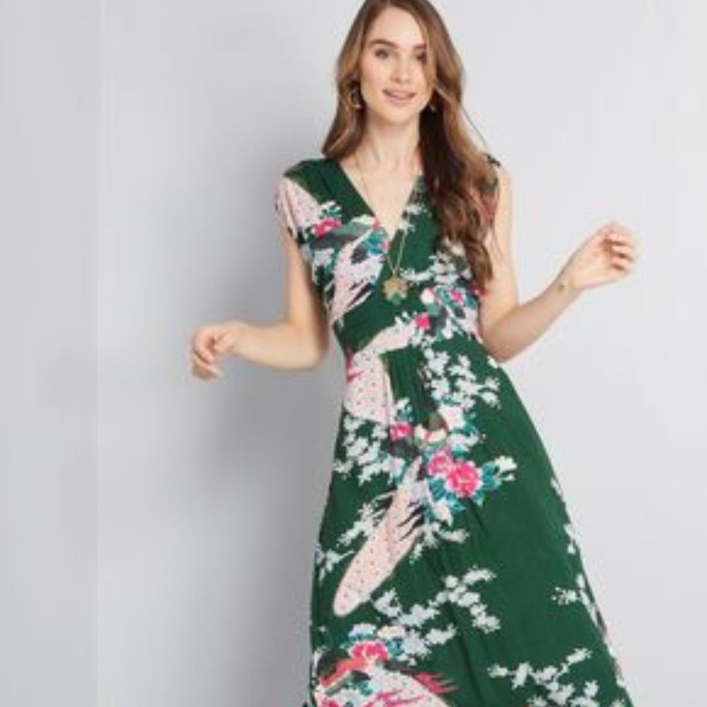 Feeling Serene Maxi Dress Modcloth Ruby Rocks
